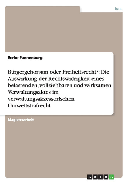 Bürgergehorsam oder Freiheitsrecht? Bürgergehorsam oder Freiheitsrecht?