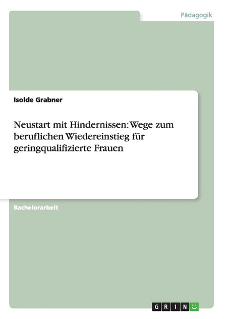 Neustart mit Hindernissen Neustart mit Hindernissen
