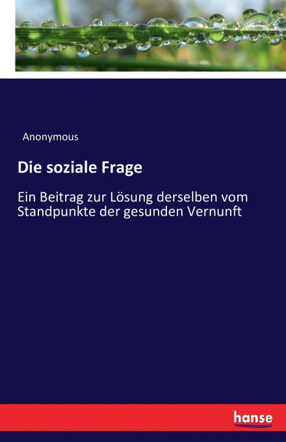 Die soziale Frage Die soziale Frage