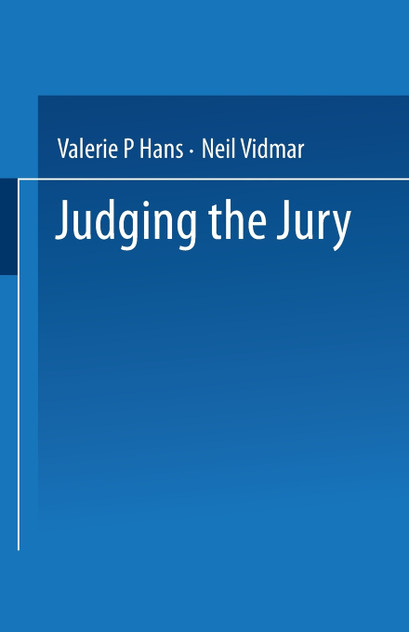 Judging the Jury Judging the Jury
