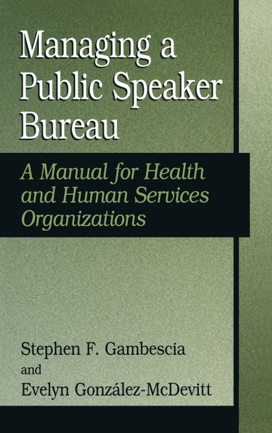 Managing A Public Speaker Bureau