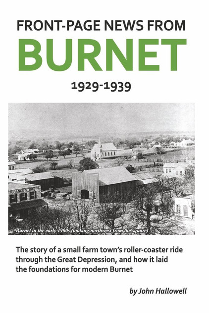 Front-Page News from Burnet Front-Page News from Burnet