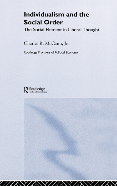 Individualism and the Social Order Individualism and the Social Order