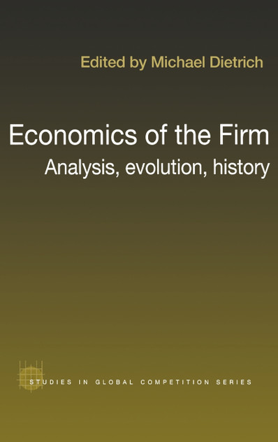 Economics of the Firm Economics of the Firm