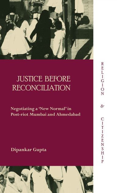 Justice before Reconciliation Justice before Reconciliation