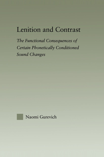 Lenition and Contrast