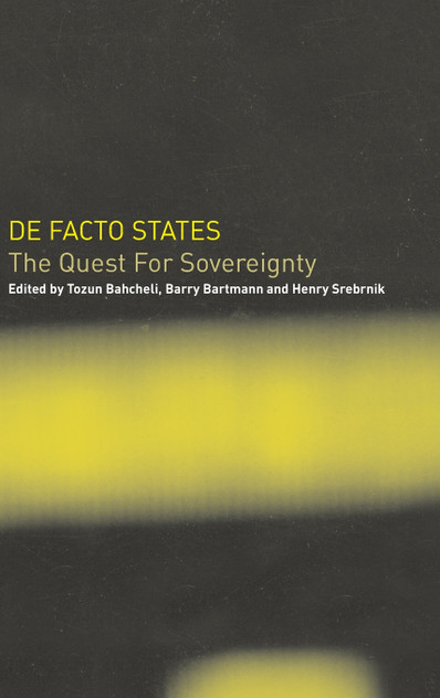 De Facto States De Facto States