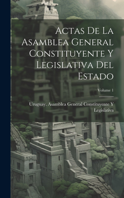 Actas De La Asamblea General Constituyente Y Legislativa Del Estado; Volume 1 Actas De La Asamblea General Constituyente Y Legislativa Del Estado; Volume 1