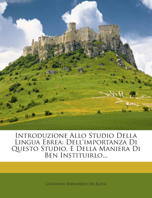 Introduzione Allo Studio Della Lingua Ebrea