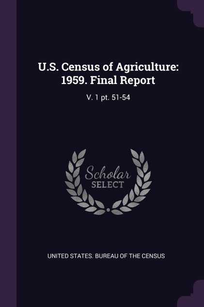 U.S. Census of Agriculture U.S. Census of Agriculture