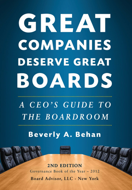 Great Companies Deserve Great Boards Great Companies Deserve Great Boards