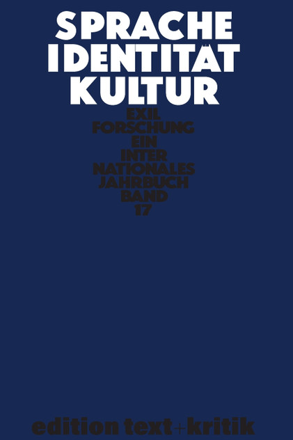 Sprache - Identität - Kultur Sprache - Identität - Kultur