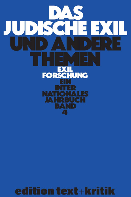 Das jüdische Exil und andere Themen Das jüdische Exil und andere Themen