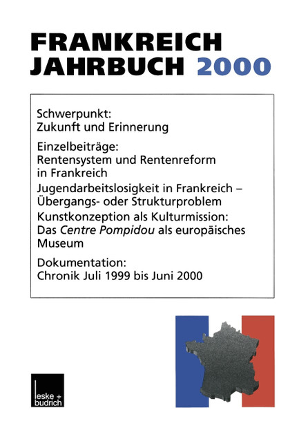 Frankreich-Jahrbuch 2000 Frankreich-Jahrbuch 2000
