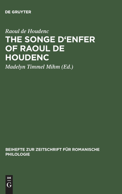 The Songe d'enfer of Raoul de Houdenc