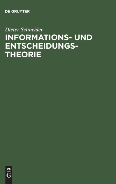 Informations- und Entscheidungstheorie