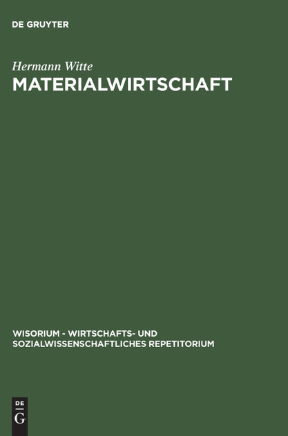 Materialwirtschaft Materialwirtschaft