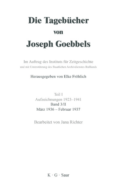 März 1936 - Februar 1937