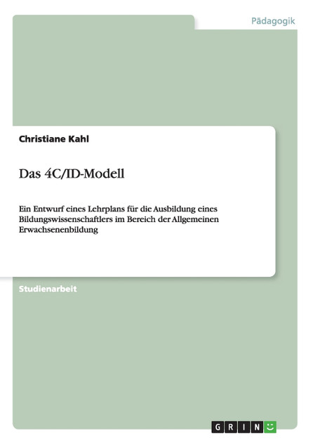 Das 4C/ID-Modell