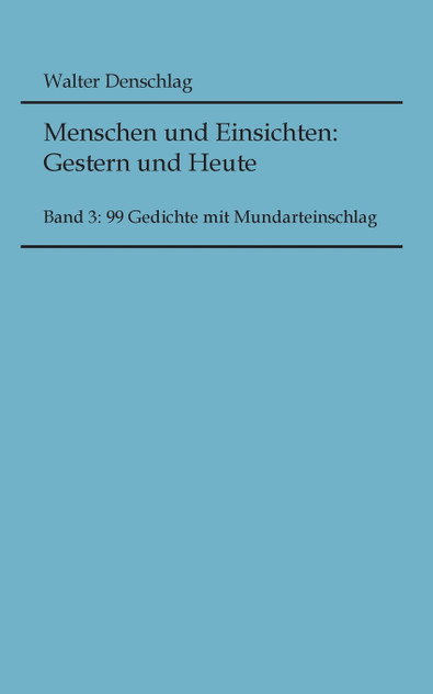 Menschen und Einsichten
