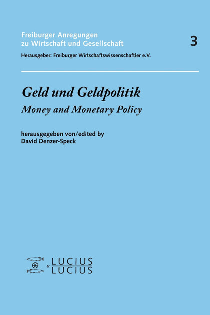Geld und Geldpolitik Geld und Geldpolitik
