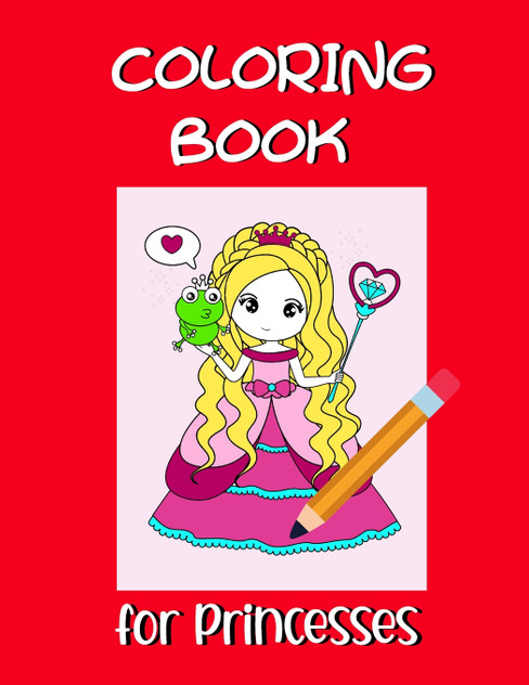 Coloring book for princesses Coloring book for princesses