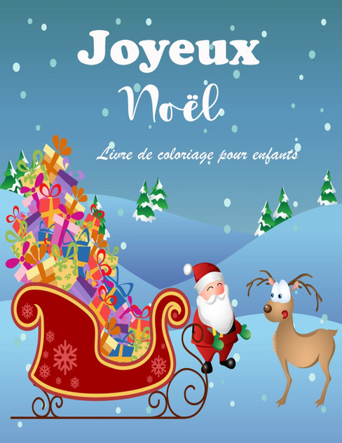 Livre de coloriage de Noël étonnant pour les enfants Livre de coloriage de Noël étonnant pour les enfants