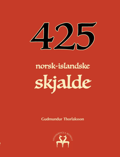 425 norsk-islandske skjalde 425 norsk-islandske skjalde