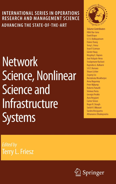 Network Science, Nonlinear Science and Infrastructure Systems