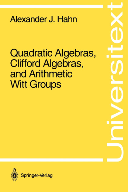 Quadratic Algebras, Clifford Algebras, and Arithmetic Witt Groups