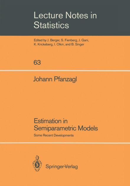 Estimation in Semiparametric Models