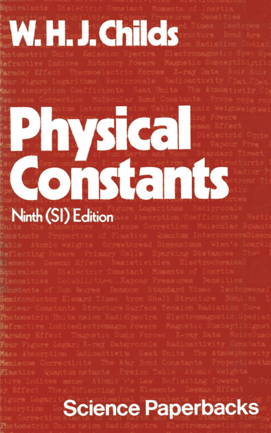 Physical Constants Physical Constants