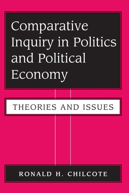 Comparative Inquiry In Politics And Political Economy Comparative Inquiry In Politics And Political Economy