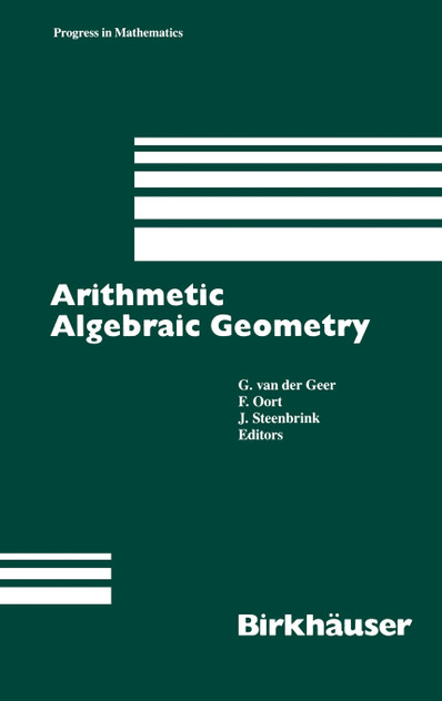 Arithmetic Algebraic Geometry