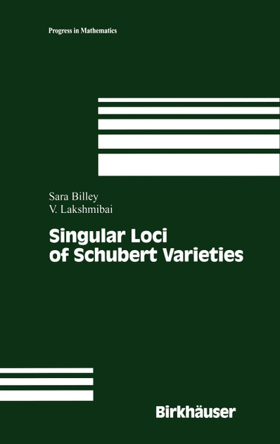 Singular Loci of Schubert Varieties Singular Loci of Schubert Varieties