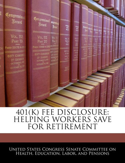 401(K) Fee Disclosure