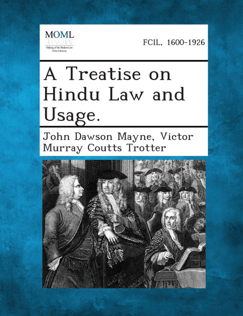 A Treatise on Hindu Law and Usage.