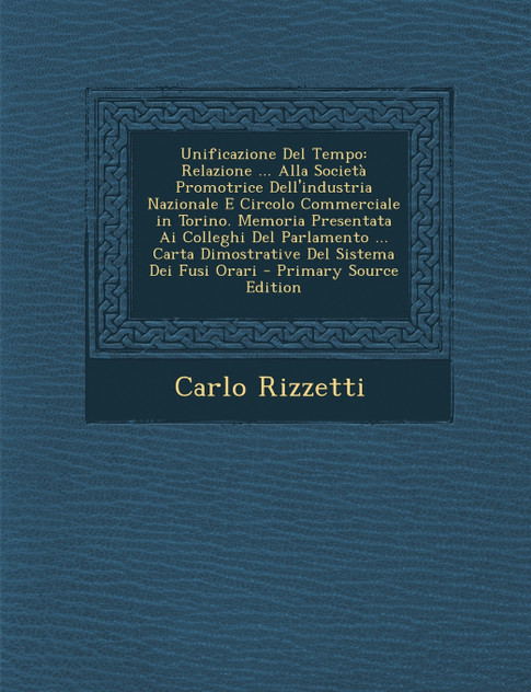 Unificazione del Tempo Unificazione del Tempo