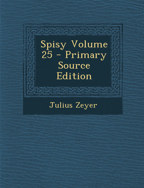 Spisy Volume 25