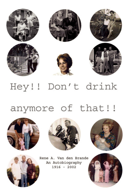 Hey!! Don't Drink Anymore of That!! Hey!! Don't Drink Anymore of That!!