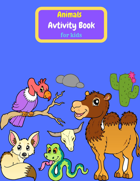 Animals Activity Book for Kids Animals Activity Book for Kids