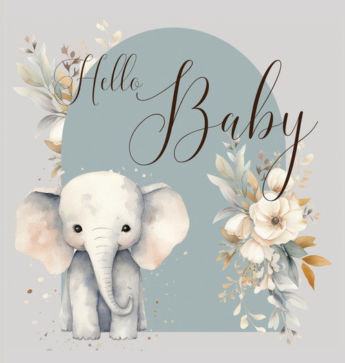 Hello Baby, Baby Shower Guest Book (hardback) Hello Baby, Baby Shower Guest Book (hardback)