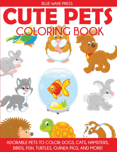 Cute Pets Coloring Book Cute Pets Coloring Book
