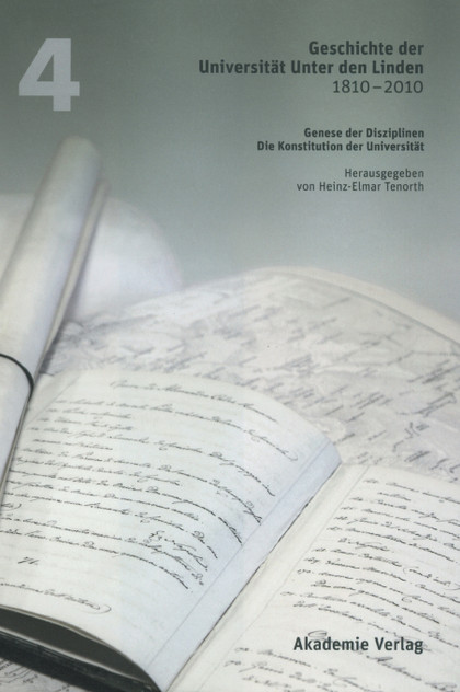 Geschichte der Universität Unter den Linden 1810-2010 Geschichte der Universität Unter den Linden 1810-2010