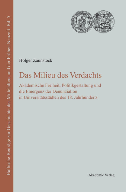 Das Milieu des Verdachts Das Milieu des Verdachts