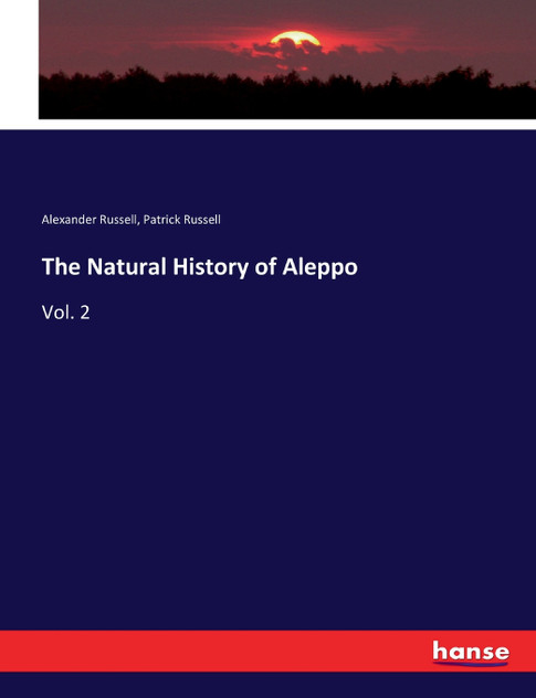 The Natural History of Aleppo The Natural History of Aleppo