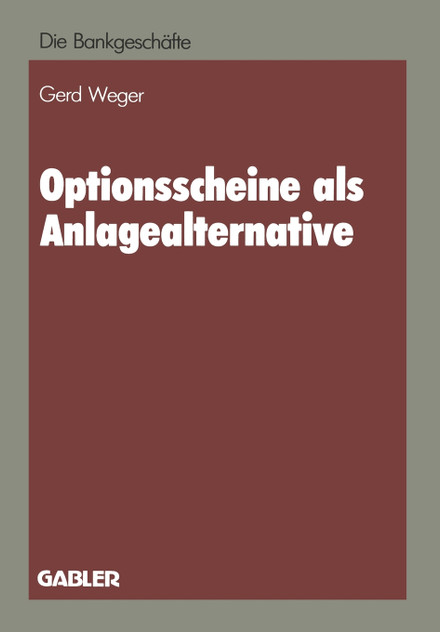 Optionsscheine als Anlagealternative Optionsscheine als Anlagealternative