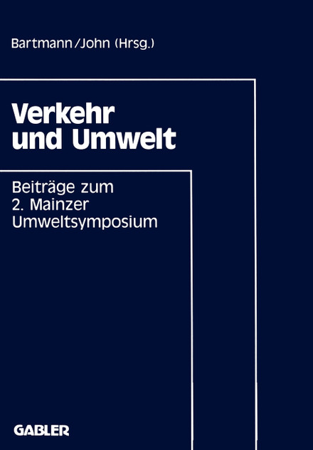Verkehr und Umwelt Verkehr und Umwelt
