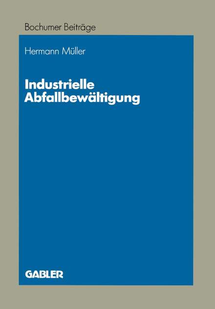 Industrielle Abfallbewältigung