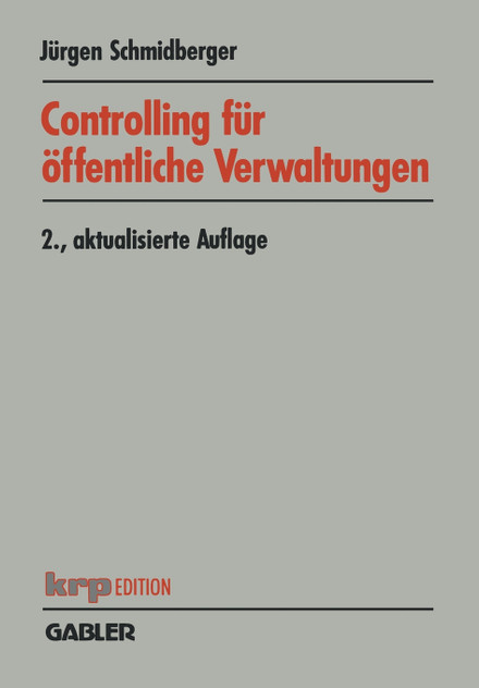 Controlling für öffentliche Verwaltungen Controlling für öffentliche Verwaltungen